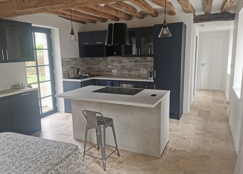 Vue cuisine après travaux