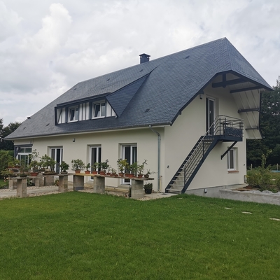 extérieur après travaux de reconstruction