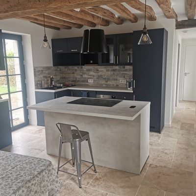 Vue cuisine après travaux