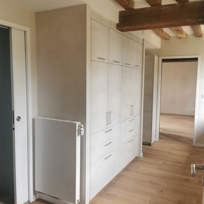 Vue dressing après travaux