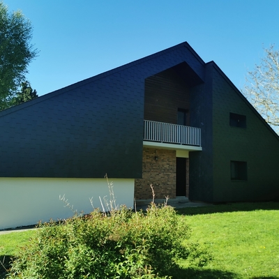 Vue façade nord après travaux