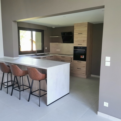 Vue cuisine après travaux