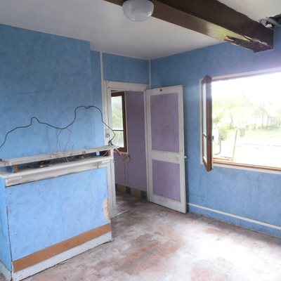 Vue salle avant travaux